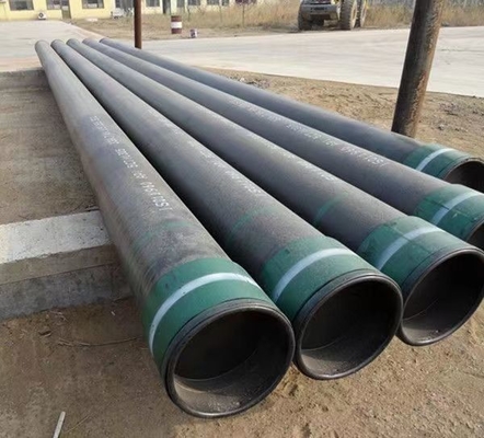 J55 API 5CT ড্রিলিং কেসিং পাইপ 4 1 / 2" - 20" তেলক্ষেত্র সরঞ্জাম