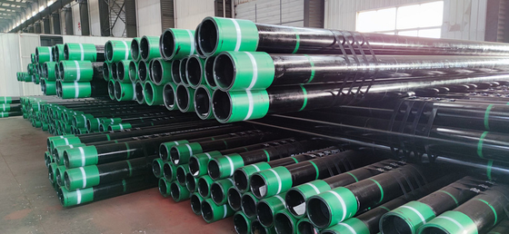 J55 API 5CT ড্রিলিং কেসিং পাইপ 4 1 / 2" - 20" তেলক্ষেত্র সরঞ্জাম