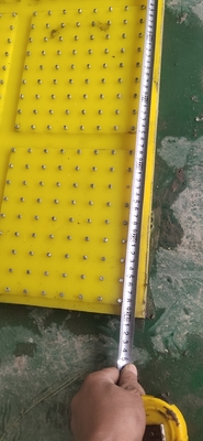 ড্রিলিং রোটারি টেবিলের জন্য ZP375 অ্যান্টি স্লিপ ম্যাট 30 মিমি প্লাস্টিক নন স্লিপ ম্যাট