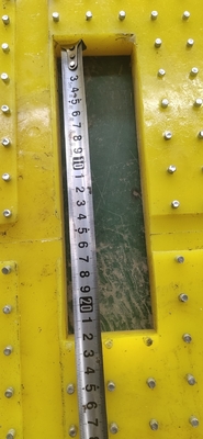 ড্রিলিং রোটারি টেবিলের জন্য ZP375 অ্যান্টি স্লিপ ম্যাট 30 মিমি প্লাস্টিক নন স্লিপ ম্যাট