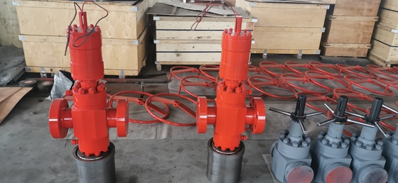 ওয়েলহেড সরঞ্জামের জন্য 5000PSI প্রেসার হাইড্রোলিক প্লেট ভালভ 2-9/16 ইঞ্চি