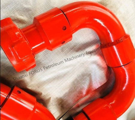 3 ইঞ্চি 10 টাইপ সুইভেল জয়েন্ট ওয়ার্কিং চাপ 5000 PSI API 16C তেলক্ষেত্র ড্রিলিংয়ের জন্য স্ট্যান্ডার্ড ফোরজড প্রক্রিয়া COC সরবরাহ করা হয়েছে