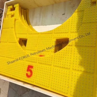 ঘূর্ণমান টেবিল অ্যান্টি স্লিপ ম্যাট বেধ 30MM পিইউ অ্যান্টি স্লিপ ম্যাট ড্রিলিং জন্য ঘূর্ণমান টেবিল