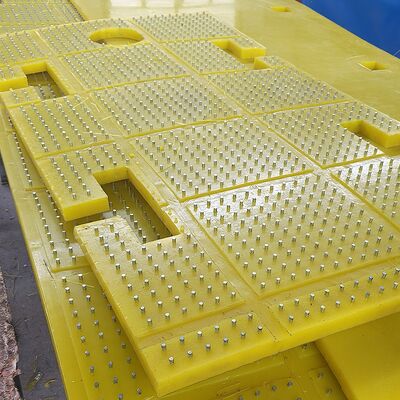 রোটারি টেবিল অ্যান্টি স্লিপ ম্যাট উপাদান পিইউ পরিধান প্রতিরোধী ZP175 এর জন্য ব্যবহৃত